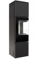 Preview: *Eck-Kaminofen Kratki REN/M/L links Ø 150 - 7 kW