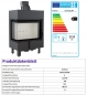 Preview: *EEK A - Eck-Kamineinsatz Kratki LUCY/12/L/BS mit Seitenglas links - 12kW