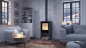 Preview: EEK A+ Kaminofen HITZE LUPO S - 6,5 kW