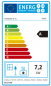 Preview: EEK A Designkaminofen Panadero MAJA 7,2 kW