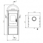 Preview: EEK A+ Kaminofen NERA PLUS - 5,4kW