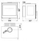Preview: EEK A - Wandkaminofen Panadero Onix Wall - 7,1 kW
