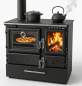 Preview: EEK A - Holzherd Modell 214 BOX links mit 6,04kW - Viel Gusseisen!