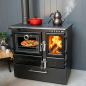 Preview: EEK A - Holzherd Modell 214 BOX links mit 6,04kW - Viel Gusseisen!