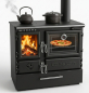 Preview: EEK A - Holzherd Modell 214 BOX mit 6,04kW - Viel Gusseisen!