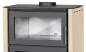 Preview: EEK A Kaminofen Victoria Modena F ivory mit Backfach + ext. Zuluft - 11,5 kW