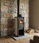 Preview: EEK A+ Kaminofen BERNA LUX G 4.0 creme mit 5,9 kW