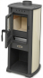 Preview: EEK A+ Kaminofen BERNA LUX G 4.0 creme mit 5,9 kW