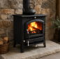 Preview: EEK A - Robuster Gusskaminofen Kenzo I mit 7,9 kW