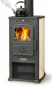 Preview: EEK A+ Kaminofen Modena 4.0 creme mit 7,4 kW