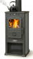 Preview: EEK A+ Kaminofen Modena 4.0 grau mit 7,4 kW