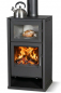 Preview: EEK A+ Kaminofen Victoria Regina F mit Backfach + ext. Zuluft - 8,7 kW