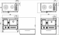 Preview: EEK A - Panorama-Holzherd Modell 214-3D mit 6,04kW - Viel Gusseisen!