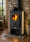 Preview: EEK A+ Kaminofen Modena 4.0 creme mit 7,4 kW