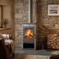 Preview: EEK A+ Kaminofen Victoria Vanessa Lux cast grey - 7,52 kW