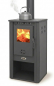 Preview: EEK A Kaminofen Atene S 4.0 grau mit 7,5 kW