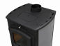 Preview: EEK A+ Kaminofen Modena 4.0 grau mit 7,4 kW