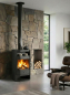 Preview: EEK A Kaminofen Victoria Opus mit Prismascheibe – 9kW