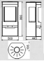 Preview: EEK A Kaminofen Panadero Suerte ECODESIGN + ext. Zuluft mit drei Scheiben 8 kW