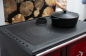 Preview: EEK A+ Holzherd Plamen 910 schwarz, externe Zuluft, 9 kW Dauerbrandherd