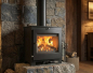 Preview: EEK A Kleiner Kaminofen K05, externe Zuluft, Holz&Kohle + dauerbrandf. – 4,6/6,2 kW