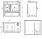 Preview: EEK A+ Küchenofen Holzherd Practik LUX creme, rechte Version - 9,5 kW, ext. Zuluft - Dauerbrand