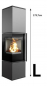 Preview: *Eck-Kaminofen Kratki REN/L/L links Ø 150 - 7 kW