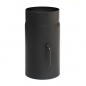 Preview: 200 mm - Rauchrohr mit Drosselklappe 250 mm in Schwarz