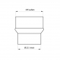 Preview: 120 mm - 150 mm - Erweiterung in Schwarz