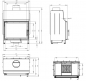 Preview: EEK A+ Kamineinsatz HITZE STMA54X39.S mit 9kW