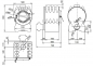 Preview: Warmluftofen APOLO 14 Pro mit Ventilator 14 kW