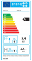 Preview: EEK A: Wasserführender Kaminofen PRITY WD W29 D, creme - 31,5 kW +BIMSCHV II