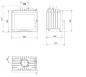 Preview: EEK A+ Guss-Kamineinsatz ILDNORD BERGEN !RR150mm! - 8kW