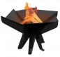 Preview: Feuerschale FLORA Outdoor Design-Feuerschale modern Feuerkorb Lagerfeuer