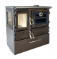 Preview: EEK A - Panorama-Holzherd Modell 214-3D BOX mit 6,42kW - Viel Gusseisen!