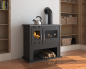 Preview: EEK A Küchenofen Holzherd Victoria VIKI LUX schwarz - 10,5kW