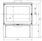 Preview: EEK A+ Kaminofen DORAKO STO iM 14 ECODESIGN - 8,5 kW