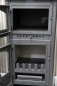 Preview: EEK A - Kaminofen mit Backfach und Herdplatte Cucina creme - 9,7kW
