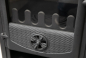 Preview: EEK A - Kaminofen mit Backfach und Herdplatte Cucina creme - 9,7kW