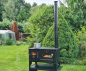 Preview: XL Garten-Backofen "Elise XL" mit Kochstelle Gartenküche Holzbackofen Pizza-/Brotbackofen