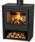 Preview: EEK A Kaminofen Granada schwarz, ext. Zuluft - 6,8 kW