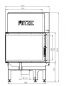 Preview: EEK A+ - Eck-Kamineinsatz HITZE Albero AL11L.H DECO mit Seitenglas links -11kW