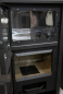 Preview: EEK A Kaminofen mit Backfach Modell Horno schwarz - 9,7kW