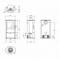 Preview: EEK A - Kaminofen ILDNORD Torven mit 7 kW