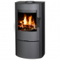 Preview: EEK A Kaminofen Victoria OPAL LUX mit ext. Zuluft schwarz - 5,15 KW