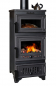 Preview: EEK A Kaminofen mit Backfach und Herdplatte Modell S103 - 10,5kW