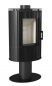 Preview: EEK A - 360° drehbarer Kaminofen Kratki KOZA AB S NO mit vollverglaster Front - 8 kW