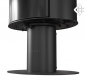 Preview: EEK A - 360° drehbarer Kaminofen Kratki KOZA AB S NO mit vollverglaster Front - 8 kW