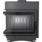Preview: *EEK A - Eck-Guss-Kamineinsatz Kratki MAJA/L/BS/DECO !RR150mm! mit Seitenglas links - 8kW + BIMSCHV II
