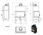 Preview: EEK A+ - Eck-Kamineinsatz Kratki MBO 15 links - 15 kW